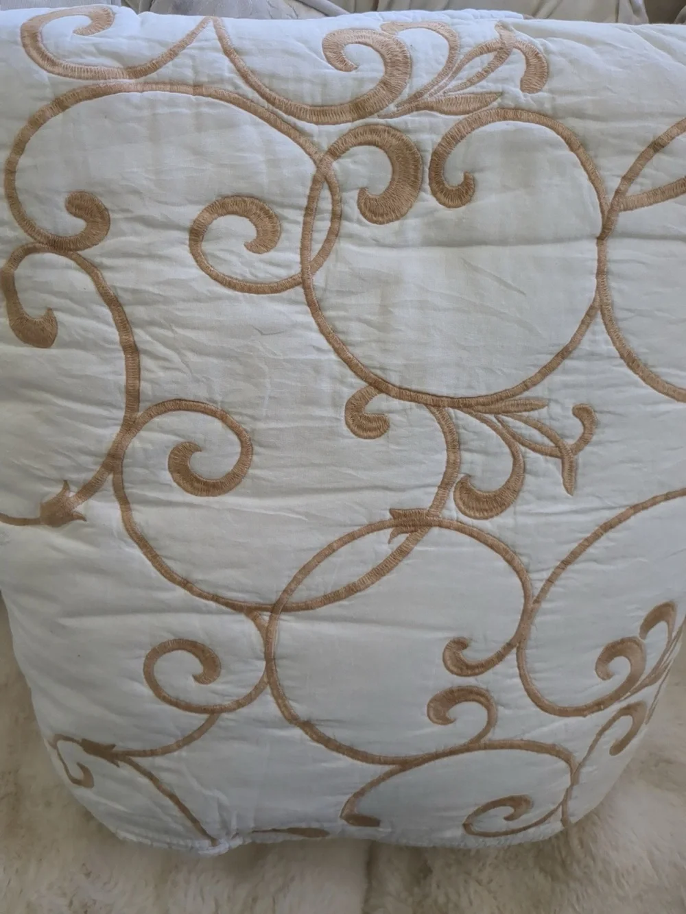 100% Cotton Oversized Bedspread Quilt Coverlet Set, 128x120